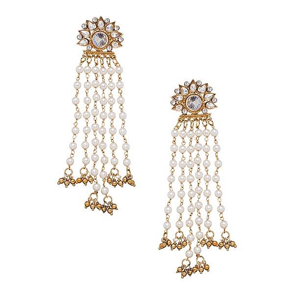 Image of Mishka Earrings in Pearl