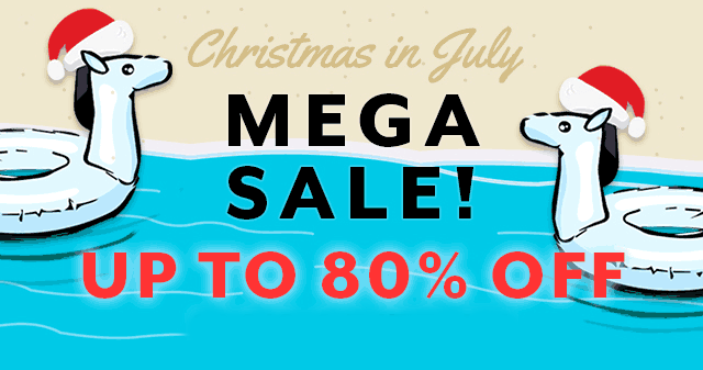 Christmas in July Mega Sale: up to 80% off 100s of items! 