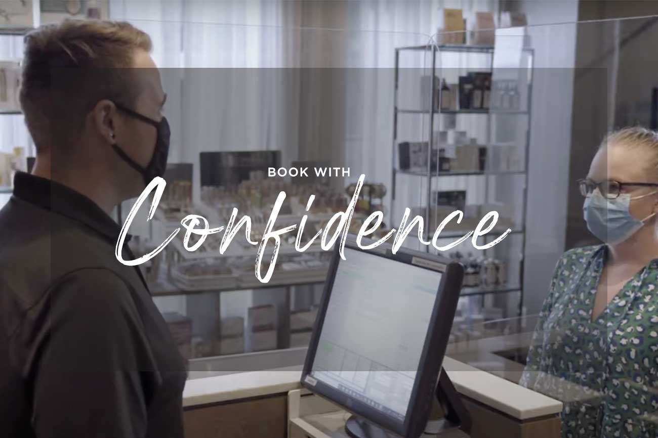 BOOK WITH CONFIDENCE