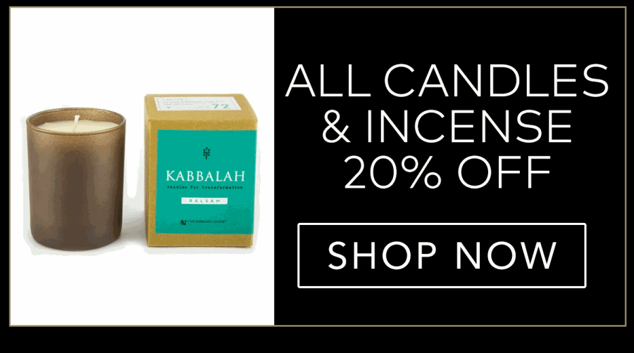 All Candles & Incense 20% OFF