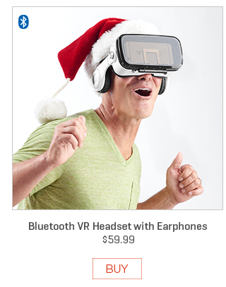 Bluetooth VR Headset with Earphones