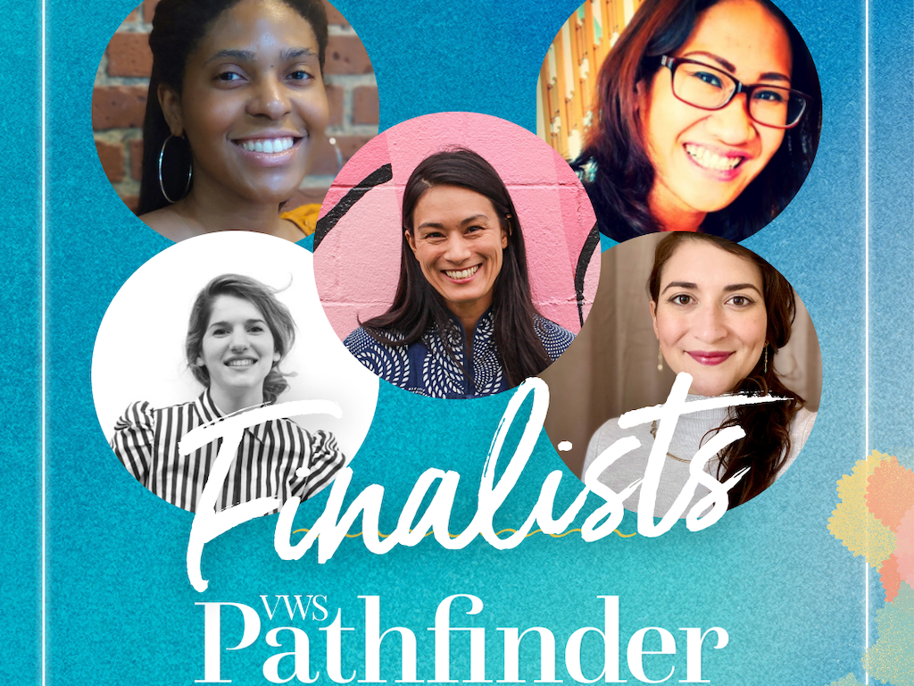 VWS Pathfinder five female finalists