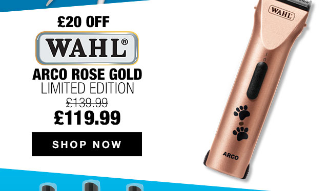 Save ?20 on Wahl Rose Gold Arco