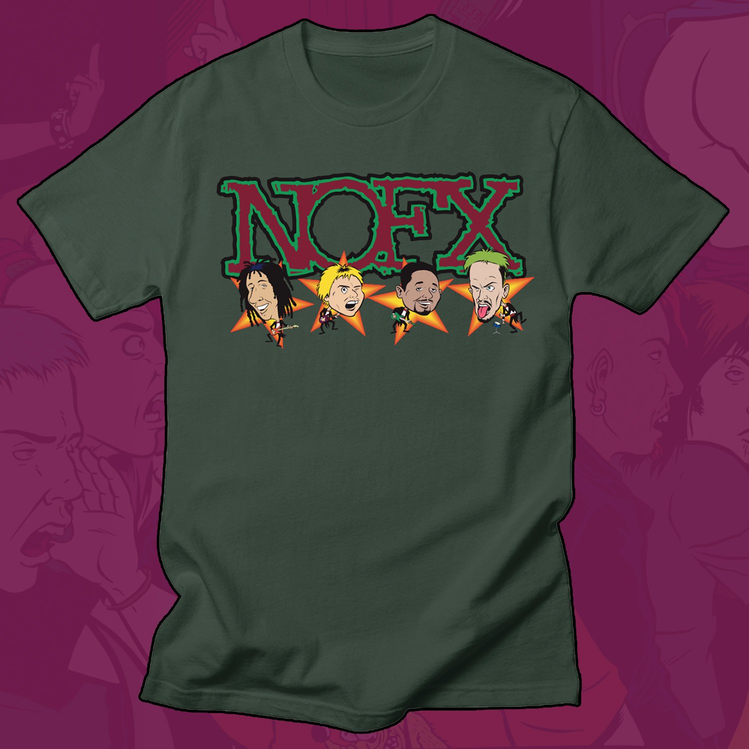 NOFX ''Suck Live'' Logo T-Shirt