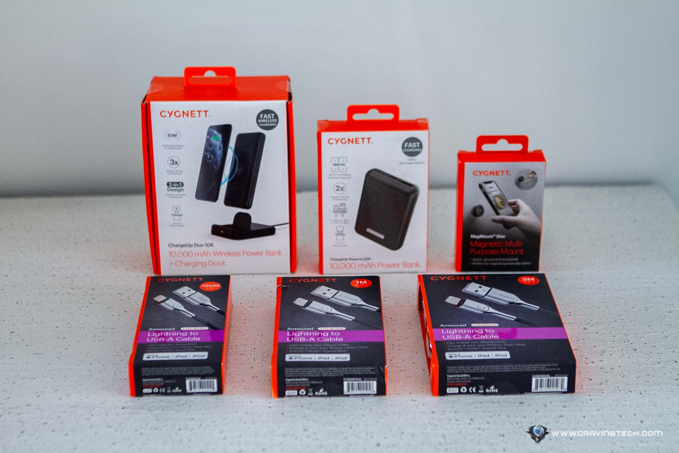 Power up your iPhone with these Cygnett accessories
