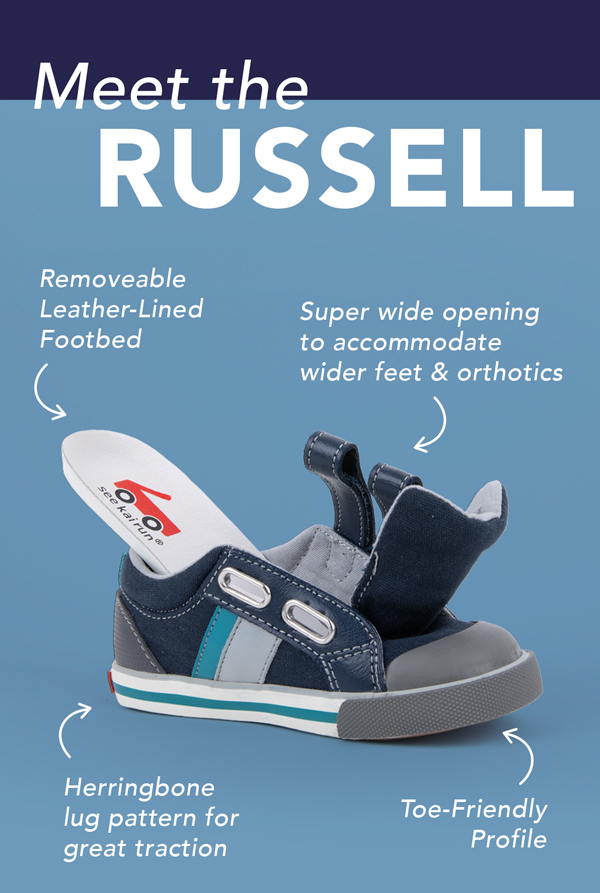 Get to know our Russell Sneaker