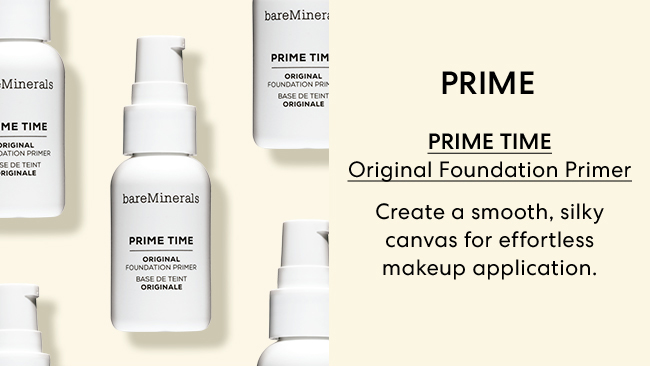 Prime - Prime Time Original Foundation Primer, Creates a smooth, silky canvas for effortless makeup application.