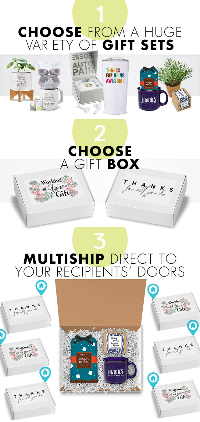 Choose a Gift - Choose a Box - Ship to all your recipients