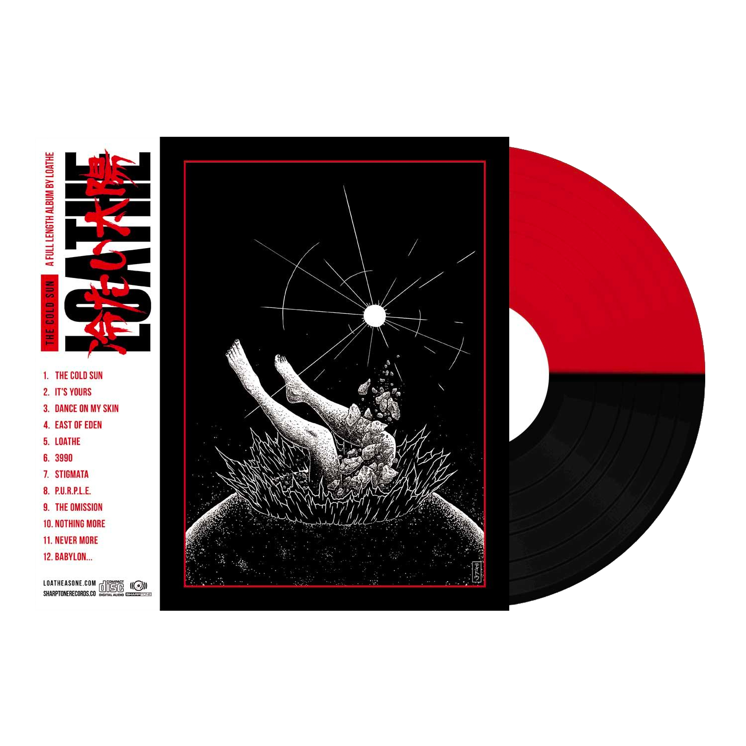 Loathe - 'The Cold Sun' Half Black/Half Red Vinyl Pre-Order