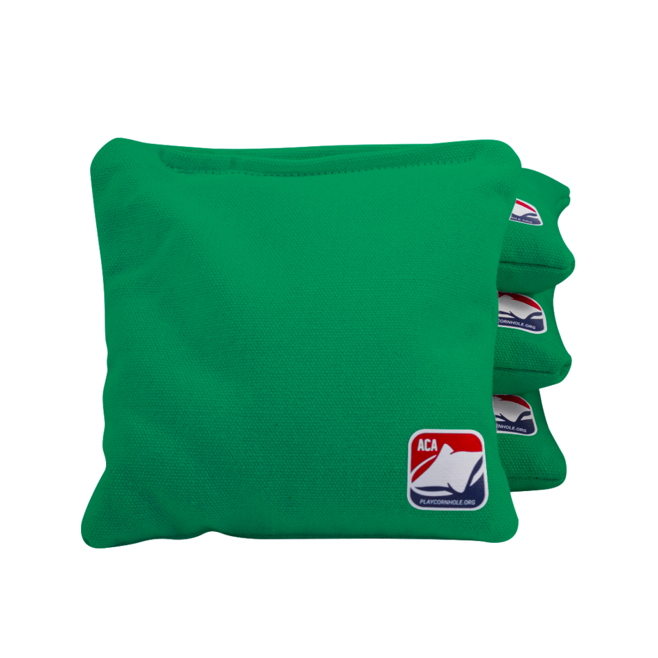 Green 6x6 Corn Filled Cornhole Bag