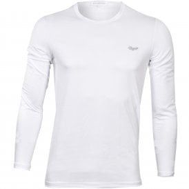 #UseTheExisting Long-Sleeve Crew-Neck T-Shirt, White
