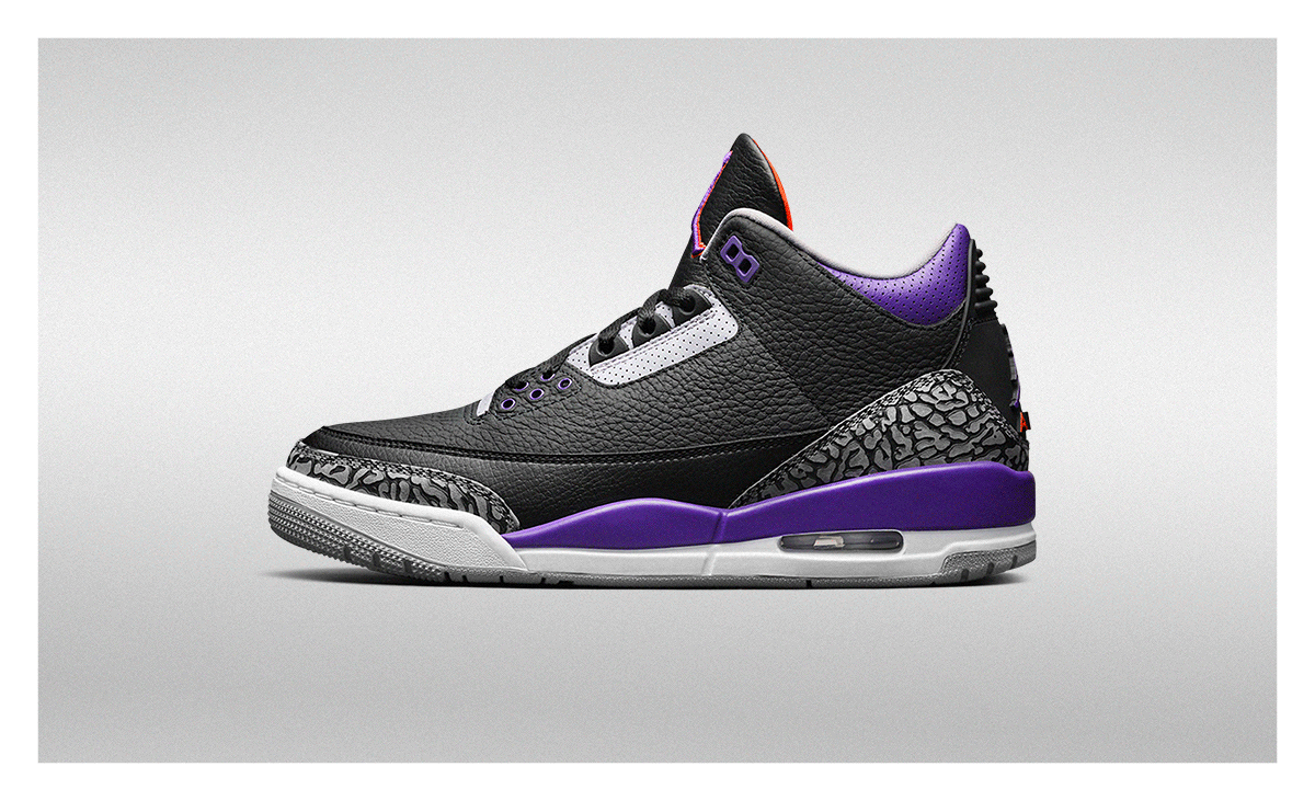 Nike Air Jordan 3 Retro 'Court Purple'