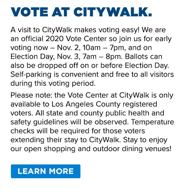 Vote at CityWalk