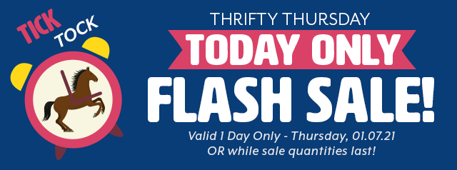 Thrifty Thursday Flash Sale!