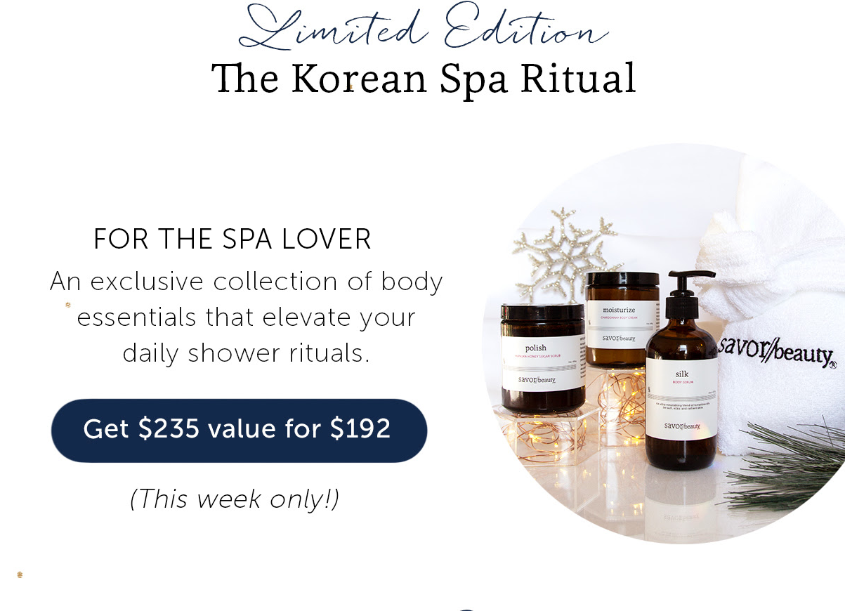 The Korean Spa Ritual