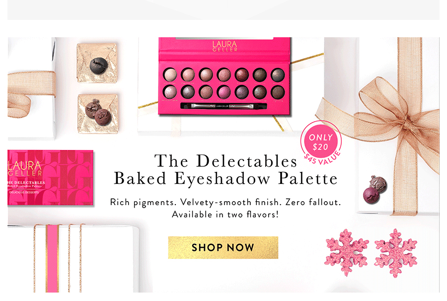 The Delectables Baked Eyeshadow Palette