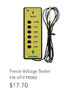Fence Voltage Tester