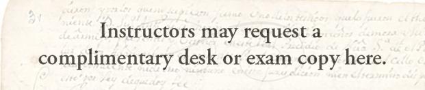 Instructors may request an exam or desk copy