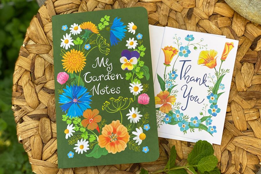 My Garden Notes journal giveaway