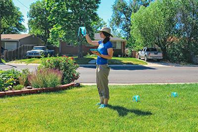 Catch cup test for Slow the Flow