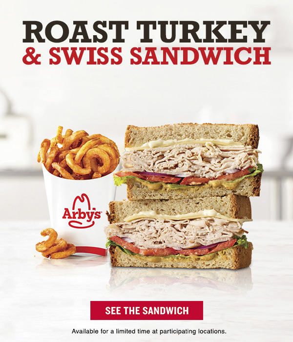 Roast Turkey and Swiss Sandwich