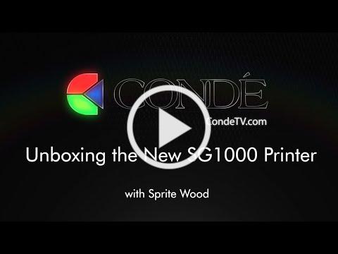 Unboxing the New Sawgrass SG1000 Printer