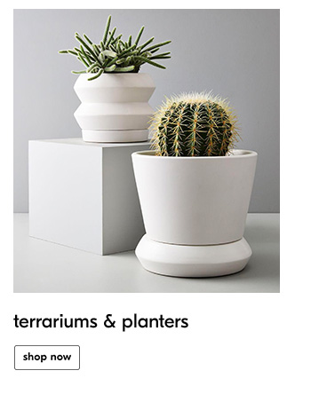 terrariums & planters