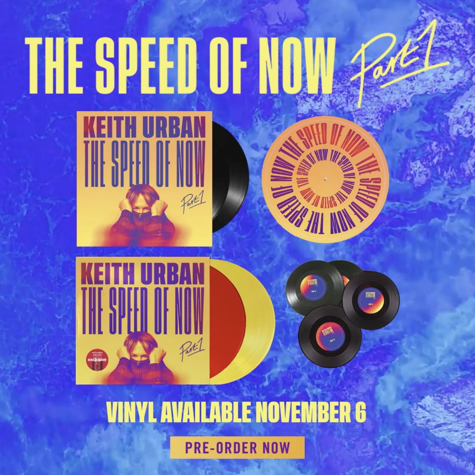 THE SPEED OF NOW Part 1 - Vinyl
