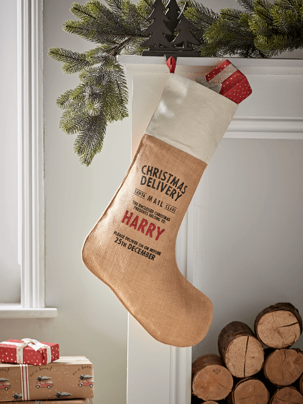 NEW DIY Personalised Christmas Stocking