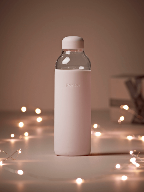 NEW To Go Glass Water Bottle - Blush