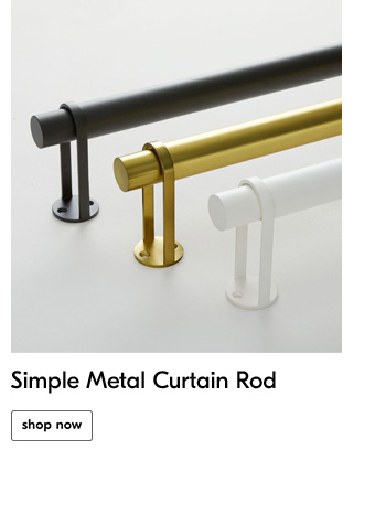 Simple Metal Curtain Rod