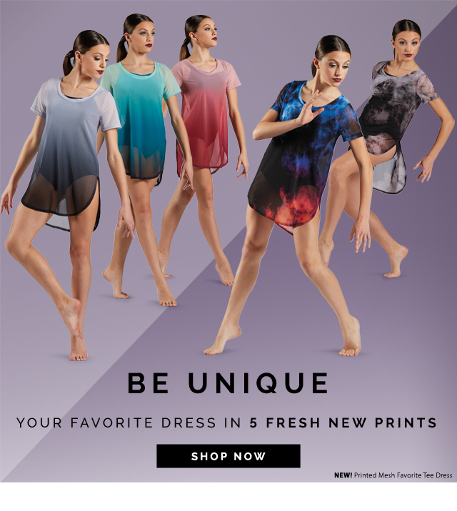 Be Unique. Your favorite dress in 5 fresh new prints. Shop Now
