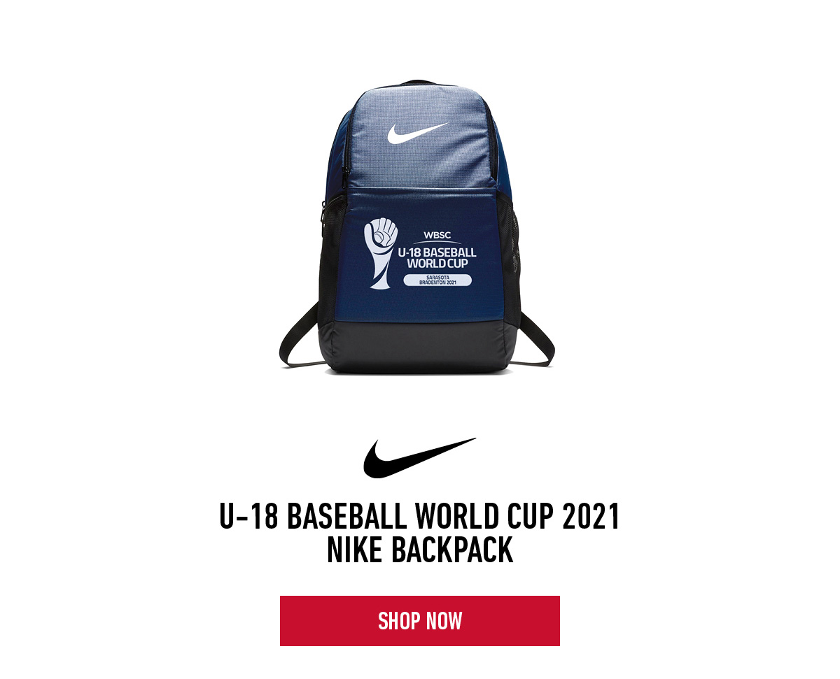 U-18 Baseball World Cup 2021 Nike Backpack