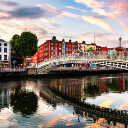Photo of Penny Bridge in Dublin
