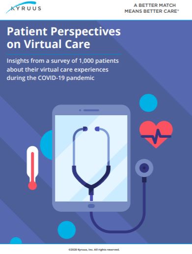 Kyruus  Patient Perspectives on Virtual Care Report
