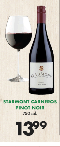 Starmont Carneros Pinot Noir - $13.99