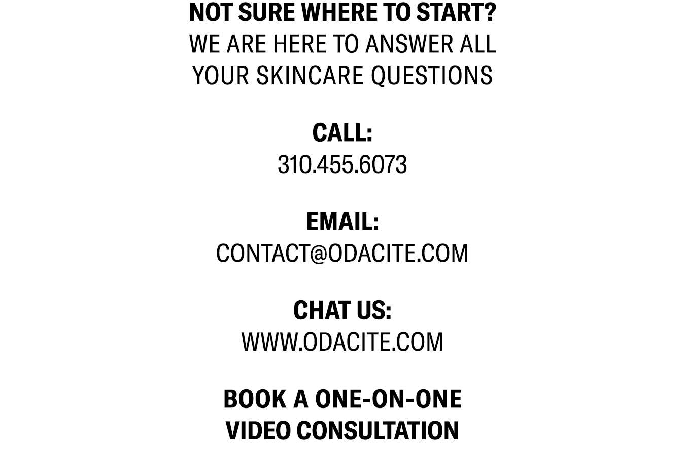 Contact Us. Book A One-On-One Video Consultation