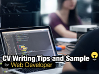 Resume & CV Sample for Web Developer 
