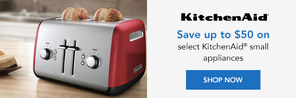 Save up to $50 on select KitchenAid small appliances