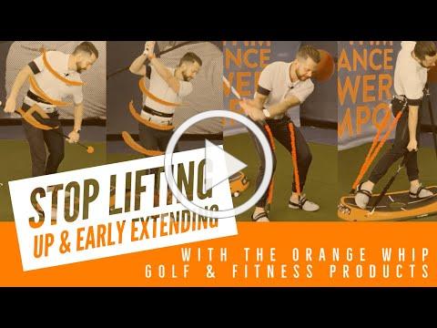 Stop &quot;Lifting Up&quot; &amp; Early Extending with the Orange Whip Products and Programs!