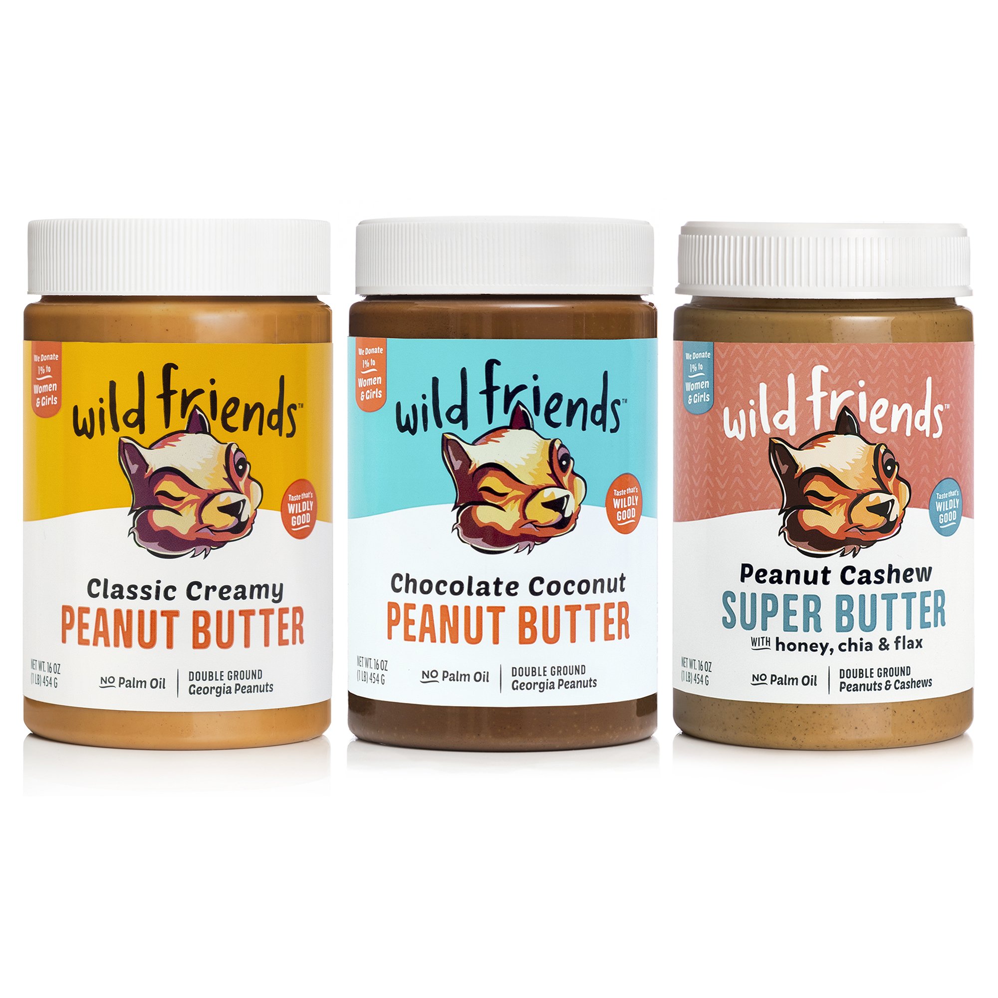 Variety 3-Pack Peanut Butter