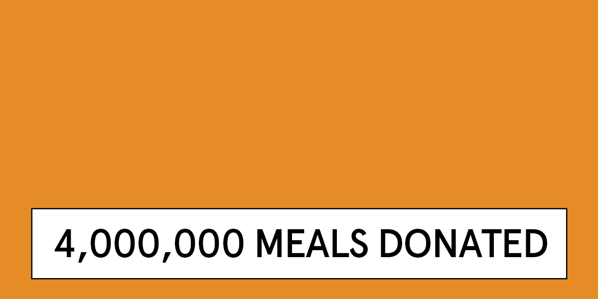 Over the course of the month we donated more than 1,000,000 additional meals.  This helped us cross the 4,000,000 meal mark since the inception of the #SoylentForGood program.  We are honored to be able to continue giving back and working with you to end hunger and food insecurity in the US.  Thank you for caring as much as we do!