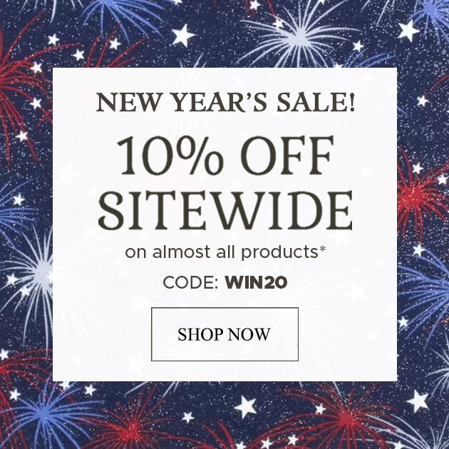 NEW YEAR'S SALE!