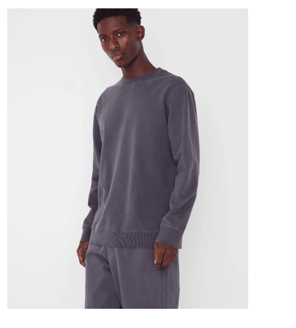 Reeve Lounge Sweat Charcoal | Assembly Label