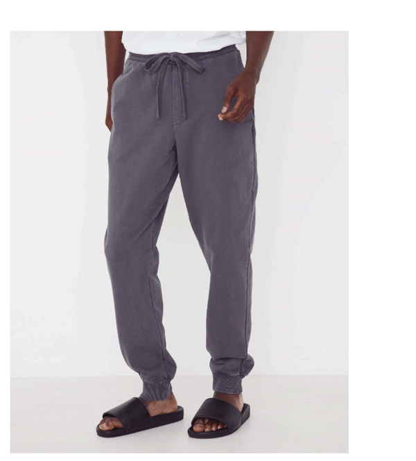 Reeve Lounge Pant Charcoal | Assembly Label
