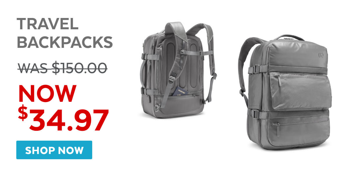 Travel Backpacks. Shop now.