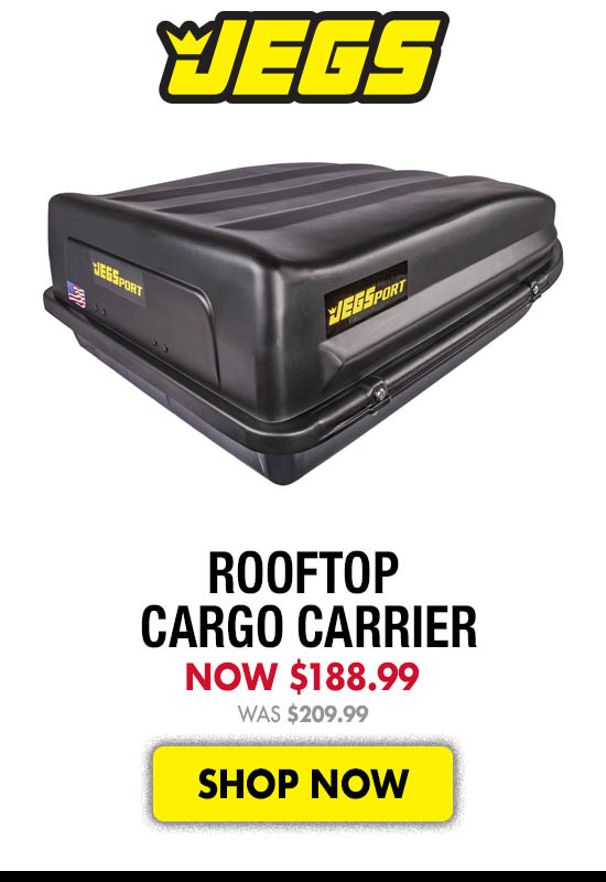 JEGS Rooftop Cargo Carrier - Was $209.99 Now $188.99