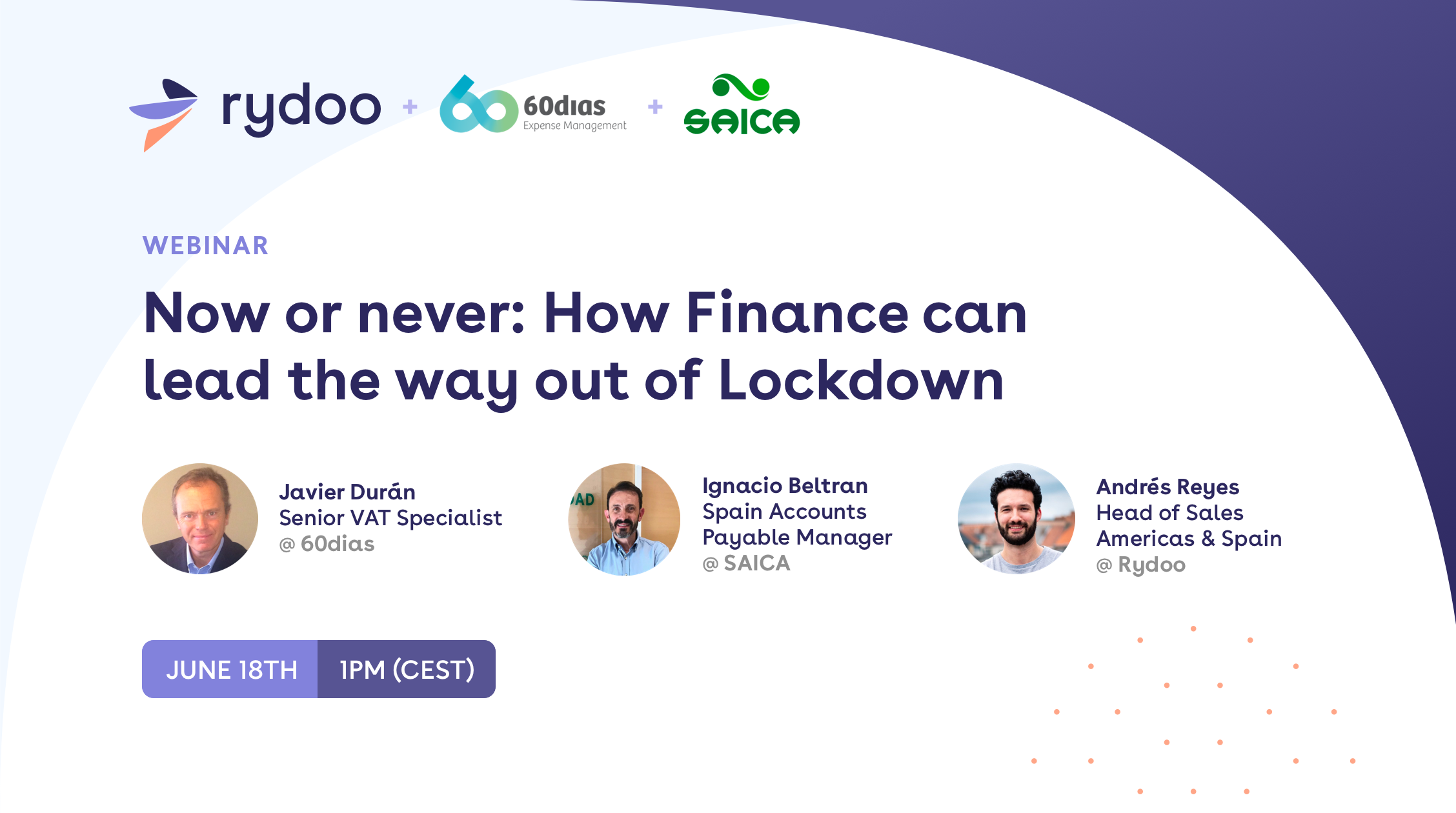 Now or never: How Finance can lead the way out of Lockdown