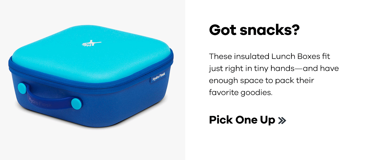 Got snacks? - These insulated Lunch Boxes fit just right in tiny hands-and have enough space to pack their favorite goodies. | Pick One Up >>