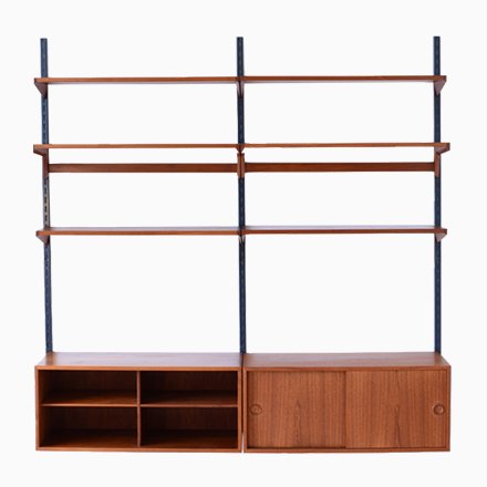 Image of Mid-Century Wall Unit by Kai Kristiansen for FM M?bler, 1960s